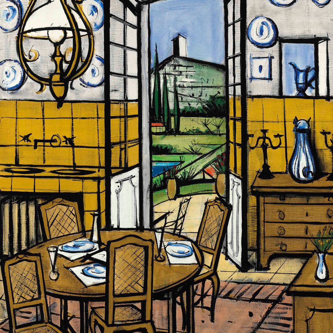 Bernard Buffet — Ла-Бом, зал с яслями