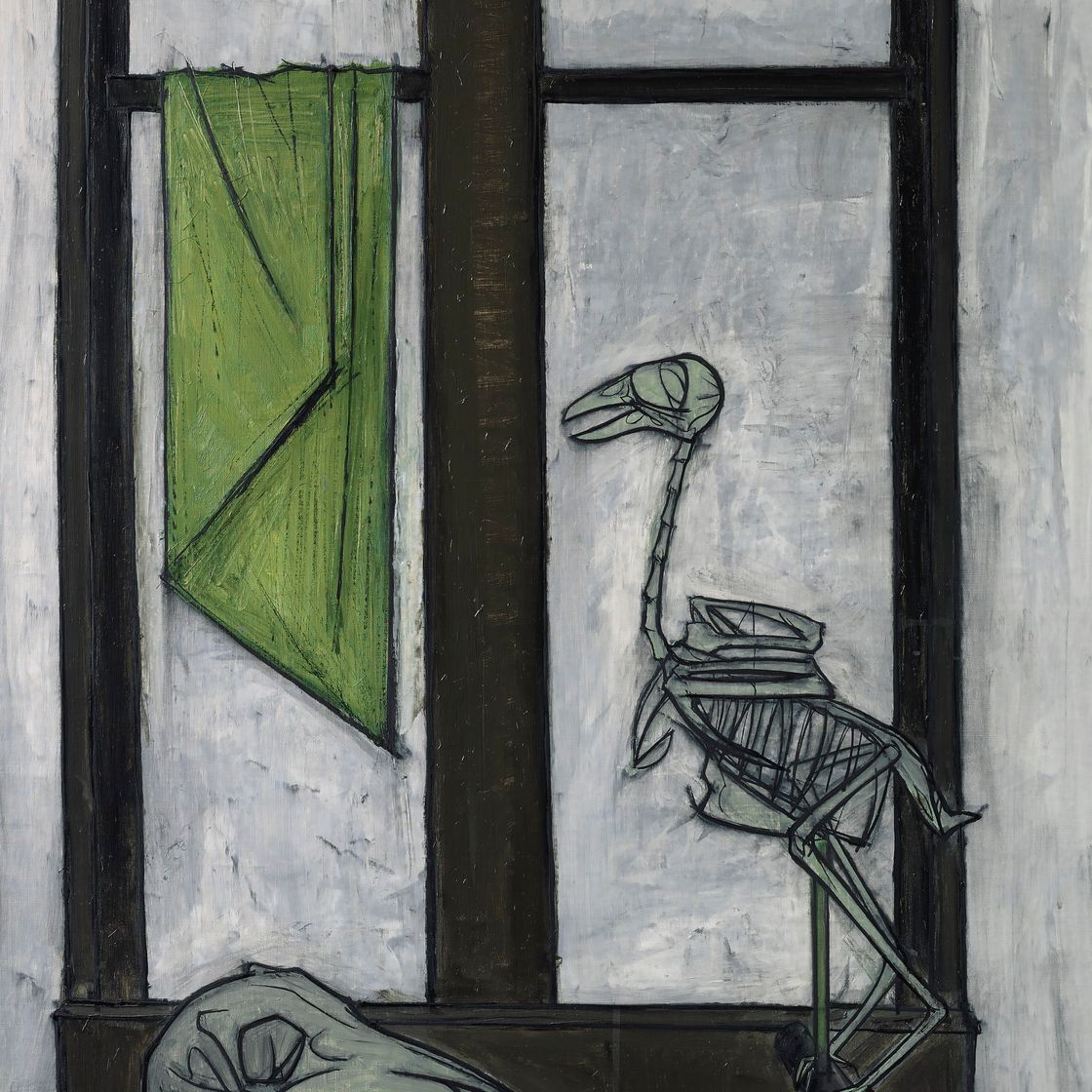 Bernard Buffet — Кран и кувшинчик из изюма у кавалета