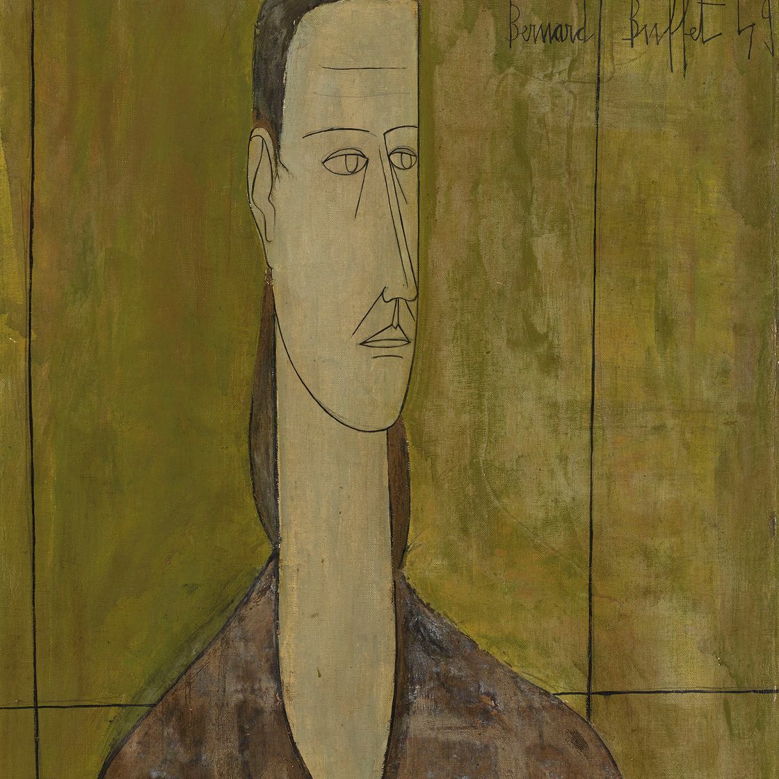 Bernard Buffet — Наедине с женщиной