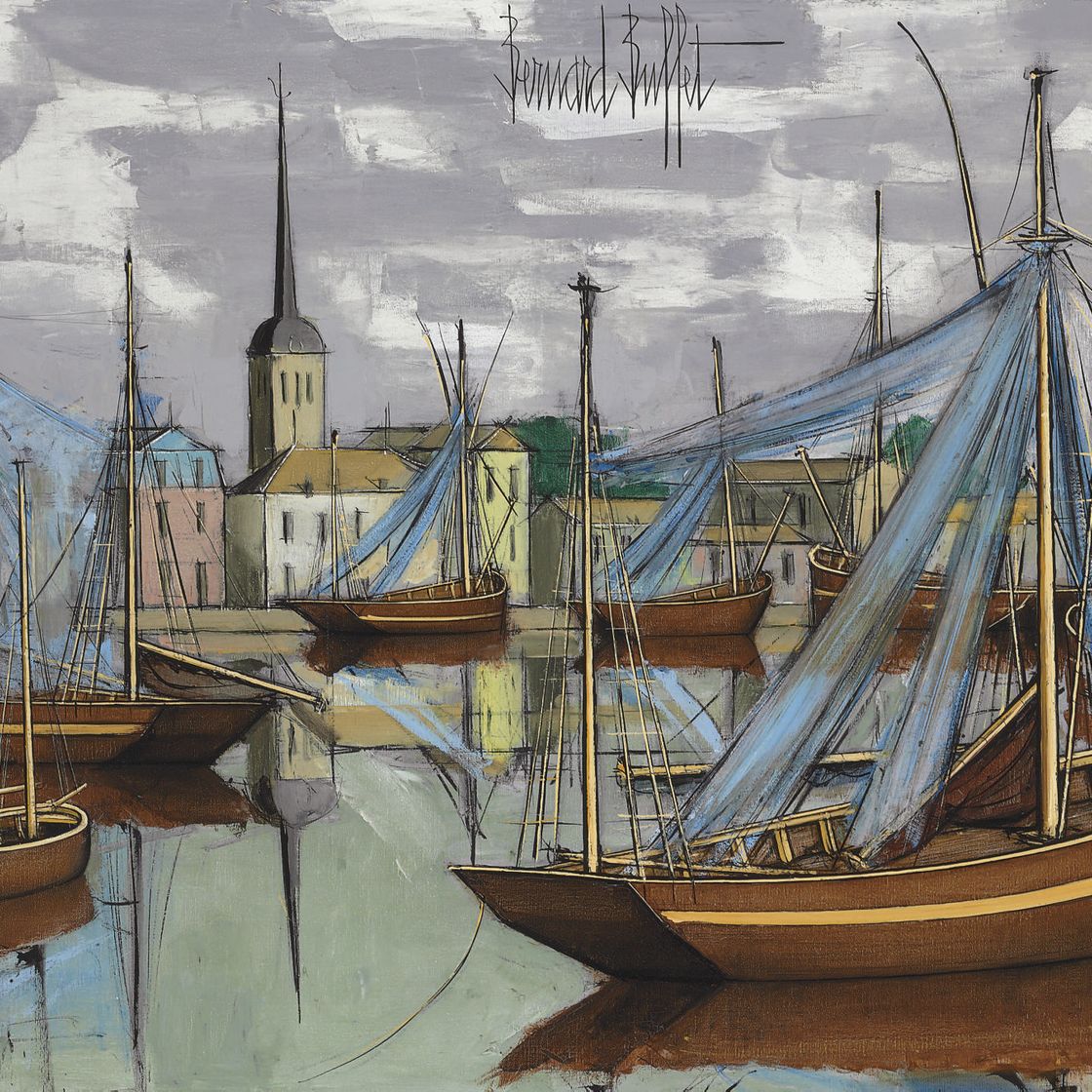 Bernard Buffet — Олоннские соболя, лангустины и голубое филе