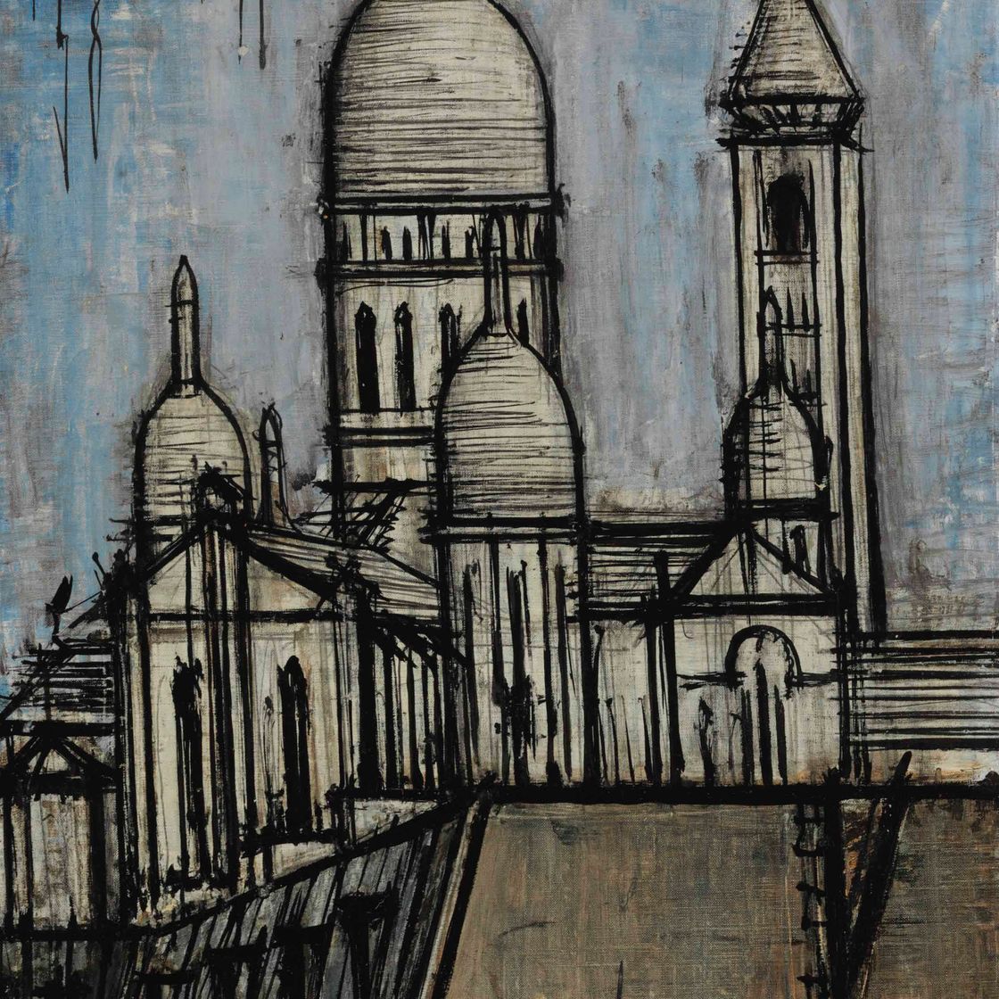 Bernard Buffet — Сакре-Кер на Монмартре