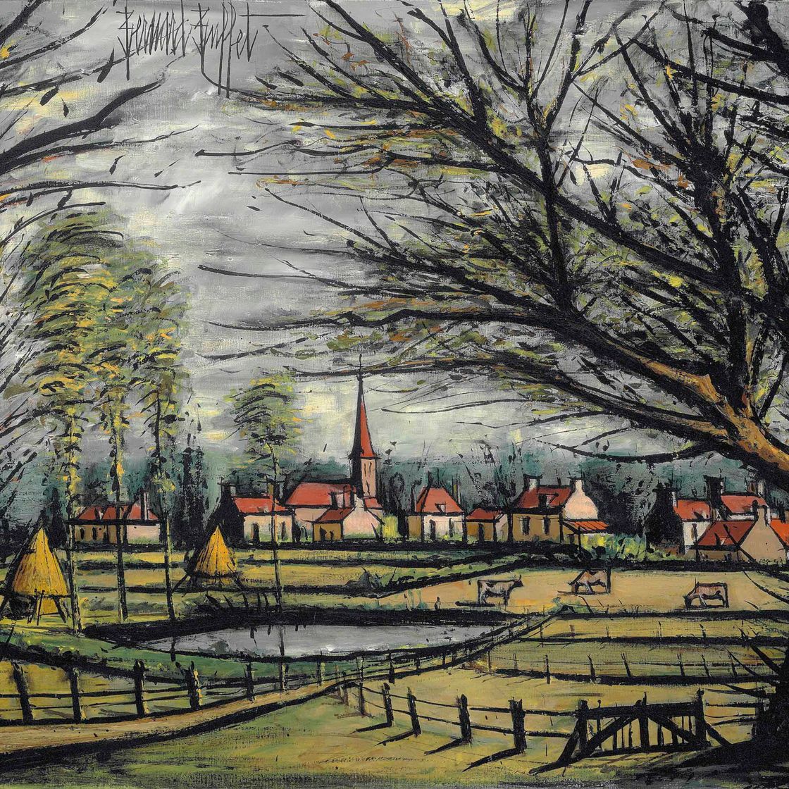 Bernard Buffet — Деревня