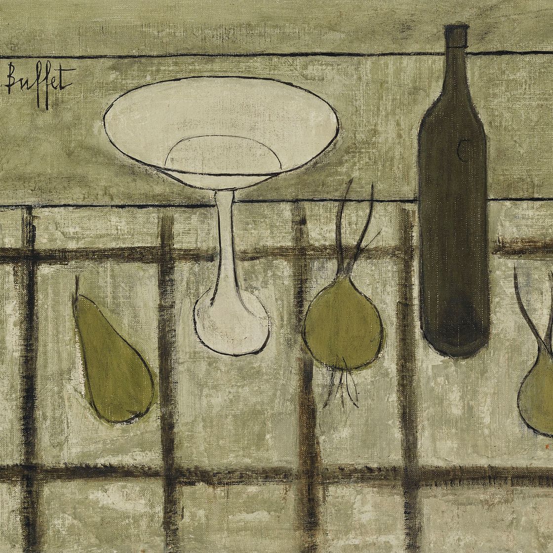 Bernard Buffet — Компотье и пирожные