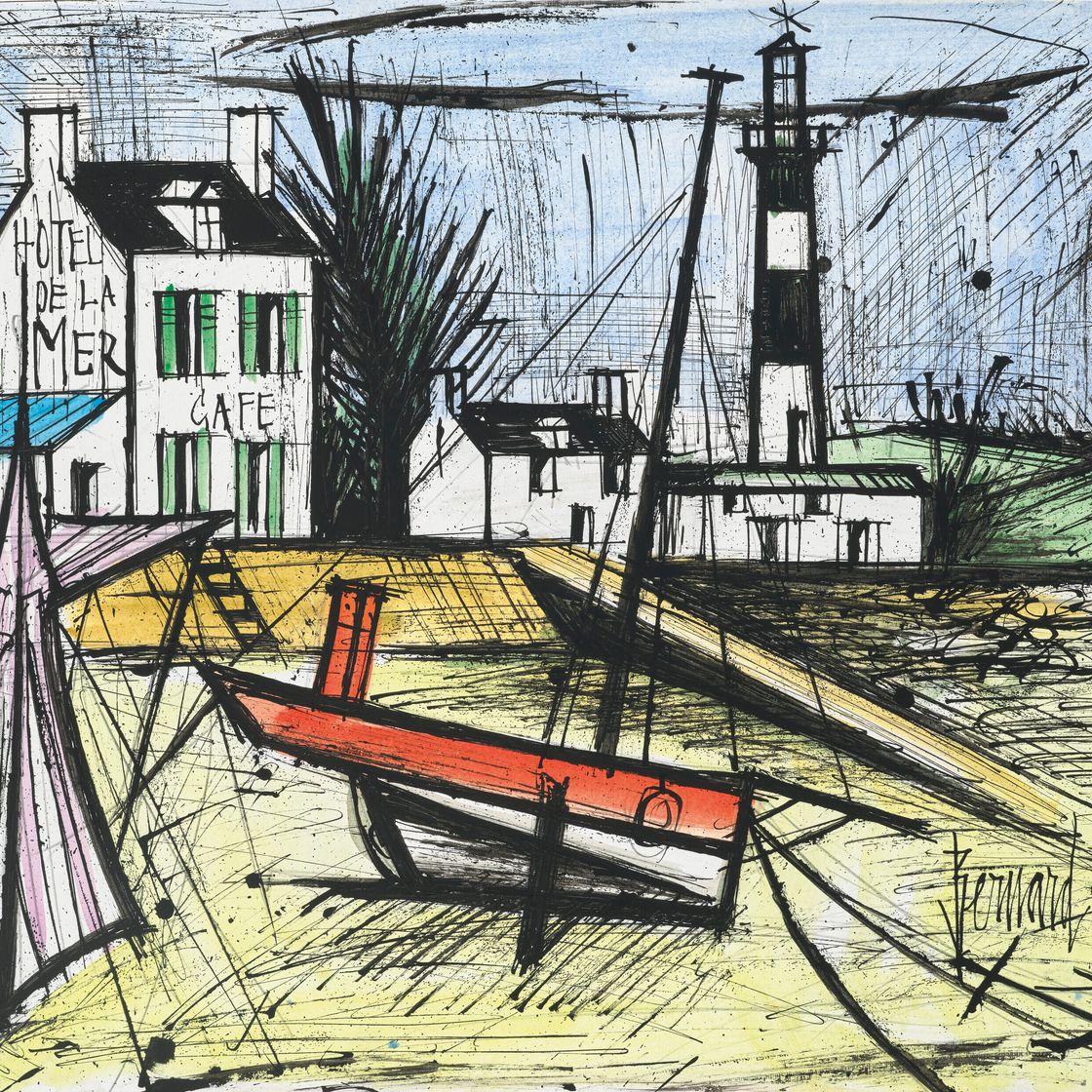 Bernard Buffet — Барк и фара, изображение 1