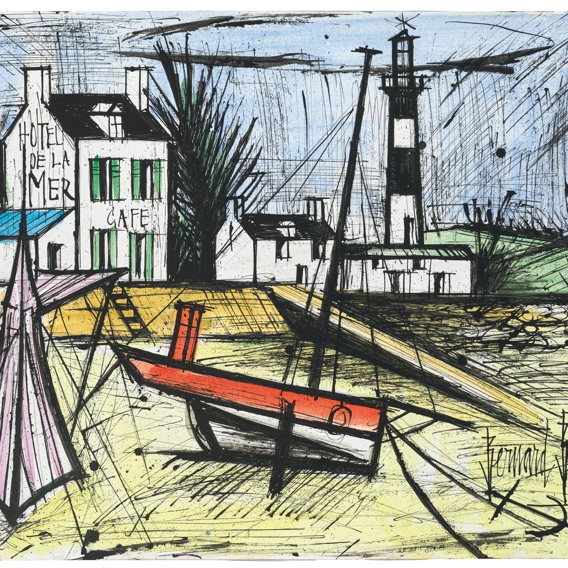 Bernard Buffet — Барк и фара, изображение 2