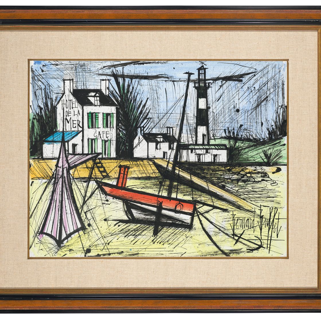 Bernard Buffet — Барк и фара, изображение 4