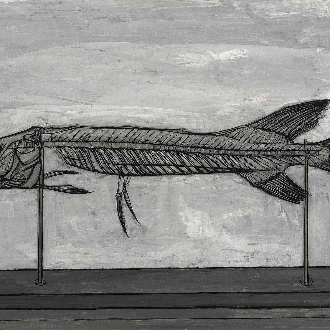 Bernard Buffet — Скелетт де броше