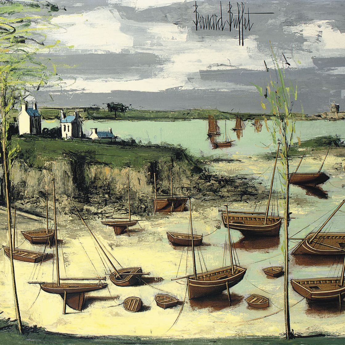 Bernard Buffet — Ле-порт-Сен-Жан, Бе-де-ла-Фресне