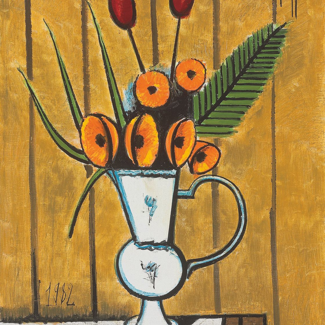 Bernard Buffet — Суси и тюльпаны
