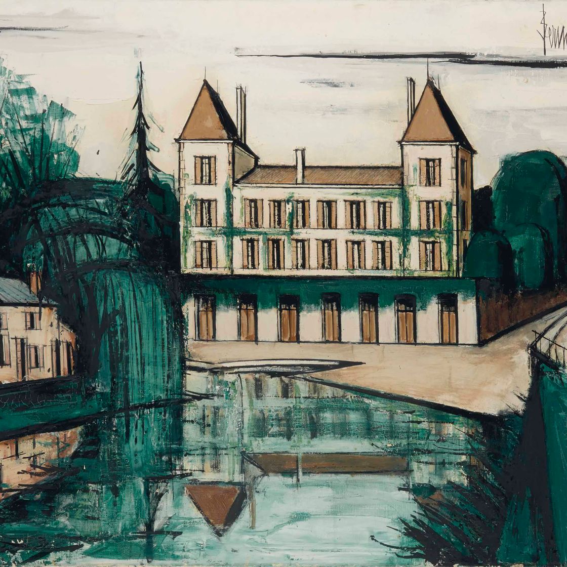 Bernard Buffet — Маре Пуатевен, замок Арсе (Де-Севр)