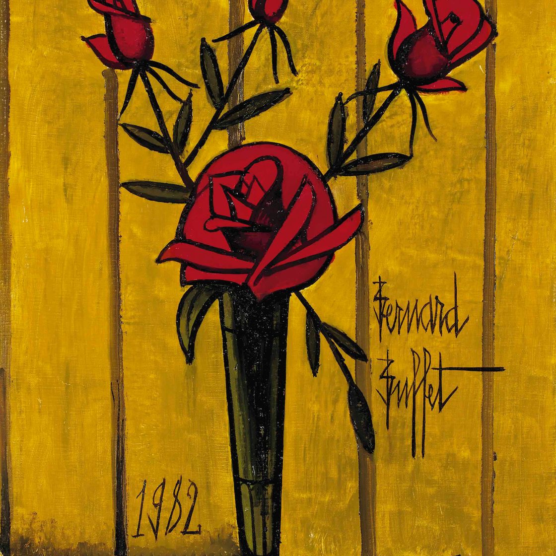 Bernard Buffet — Розы