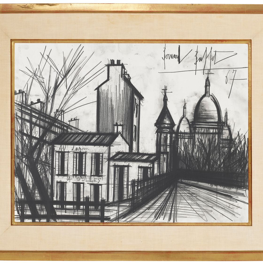 Bernard Buffet — Ле Лапен с Жилем, изображение 2