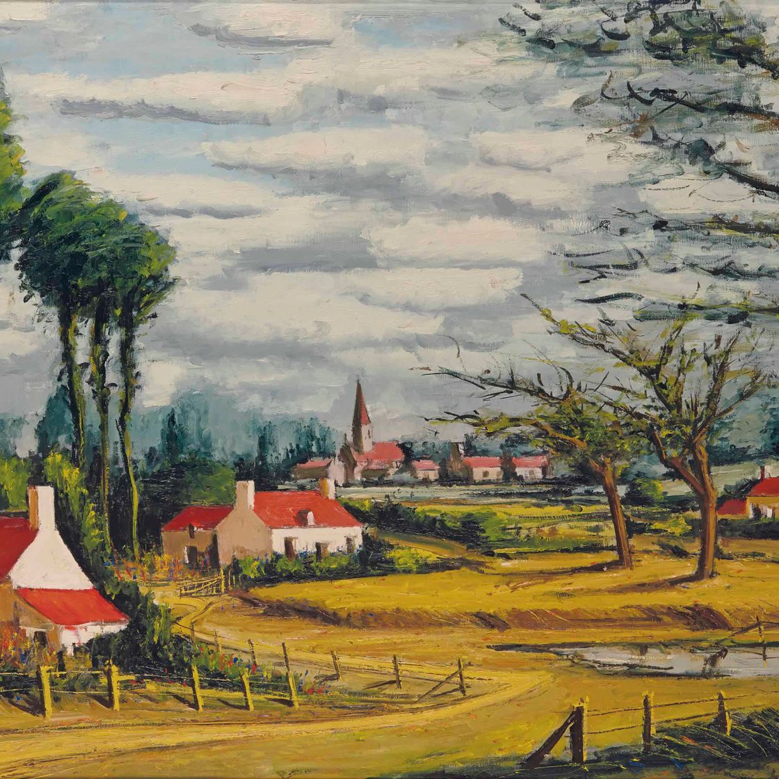 Bernard Buffet — Лес Блес, Лоркиньоль, вылазка в Мормальский лес, Северный