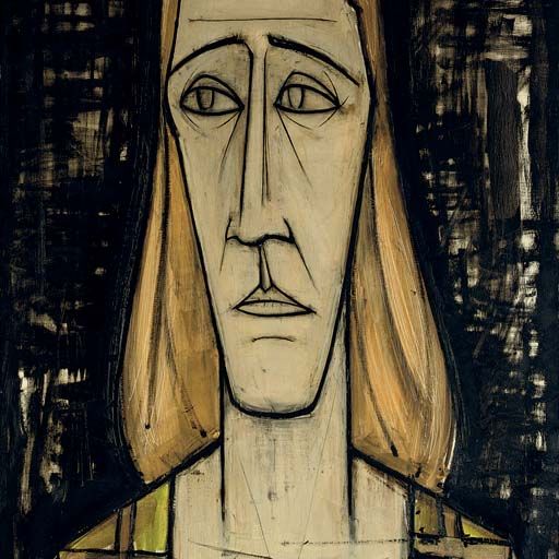 Bernard Buffet — Наедине с женщиной