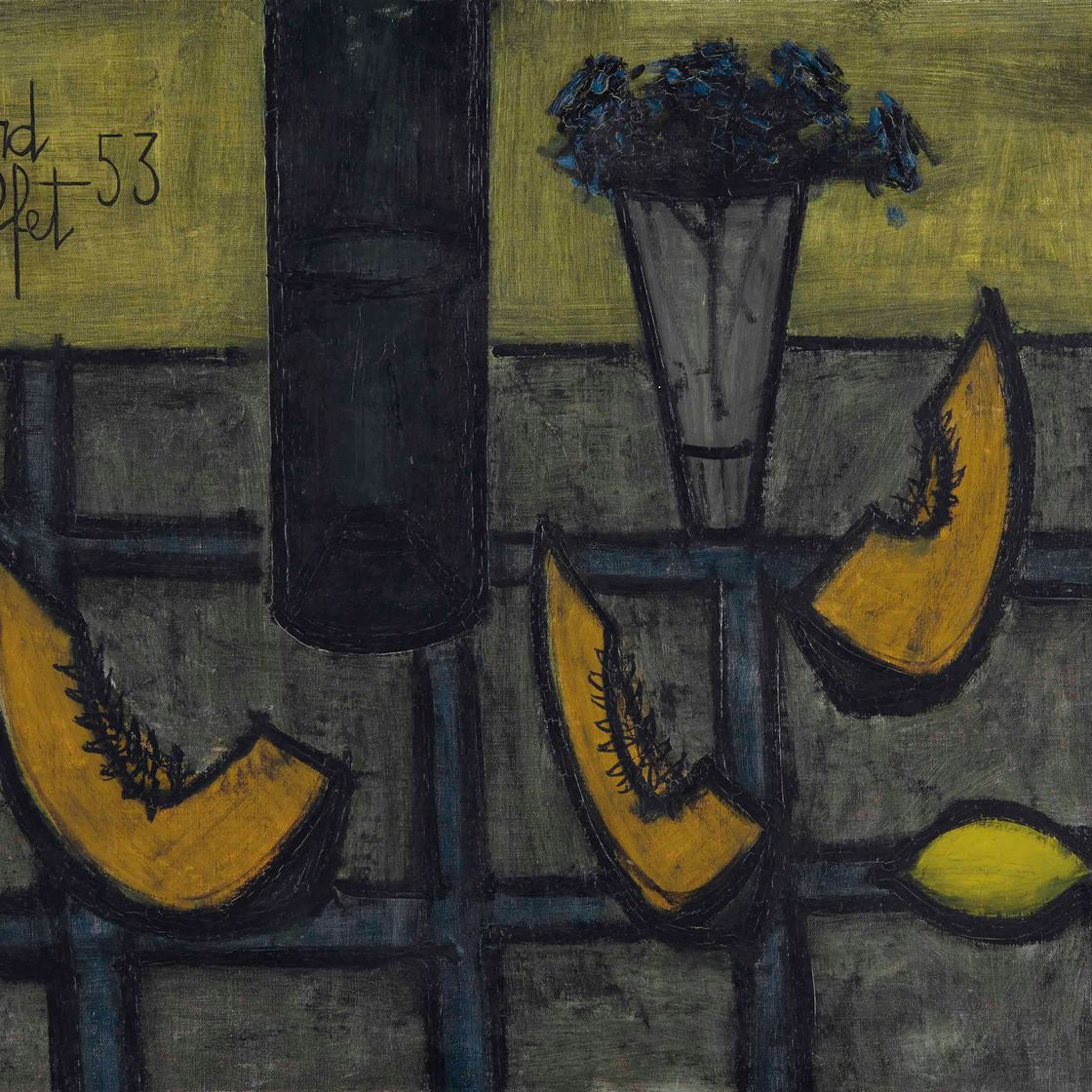 Bernard Buffet — Смерть природы от дынь и цитрусов