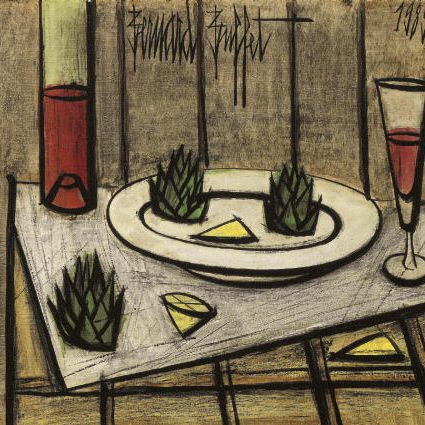 Bernard Buffet — Смерть природы с артишоками