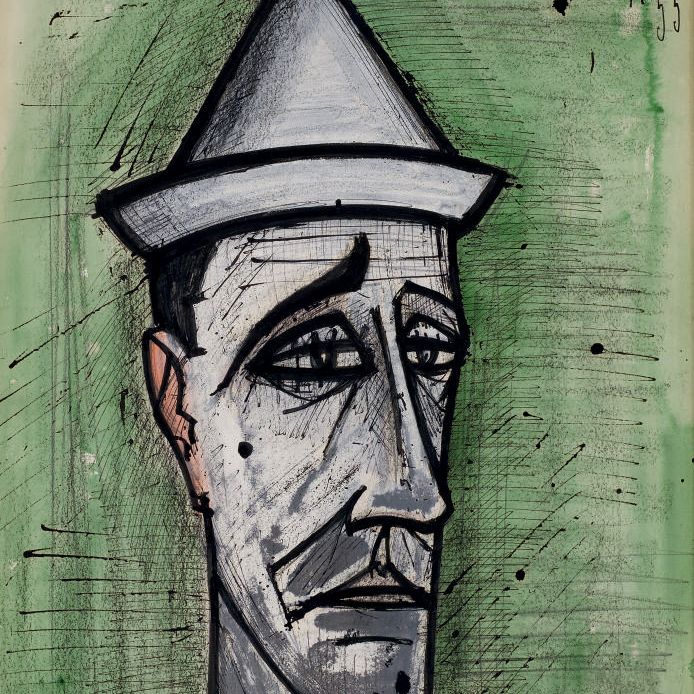 Bernard Buffet — Тет-а-тет с клоуном