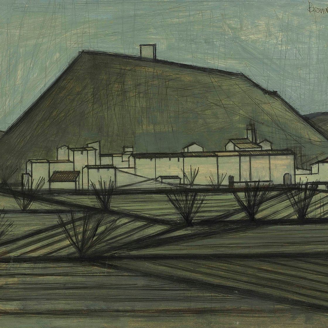 Bernard Buffet — Пейсаж-дю-Воклюз, Сен-Пакомб