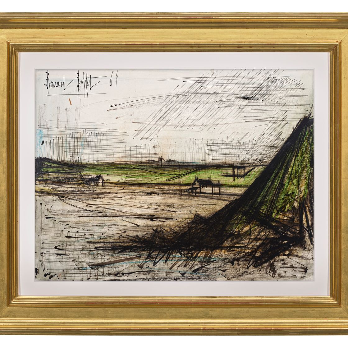 Bernard Buffet — Пляж Пре-де-Сен-Каст, изображение 2