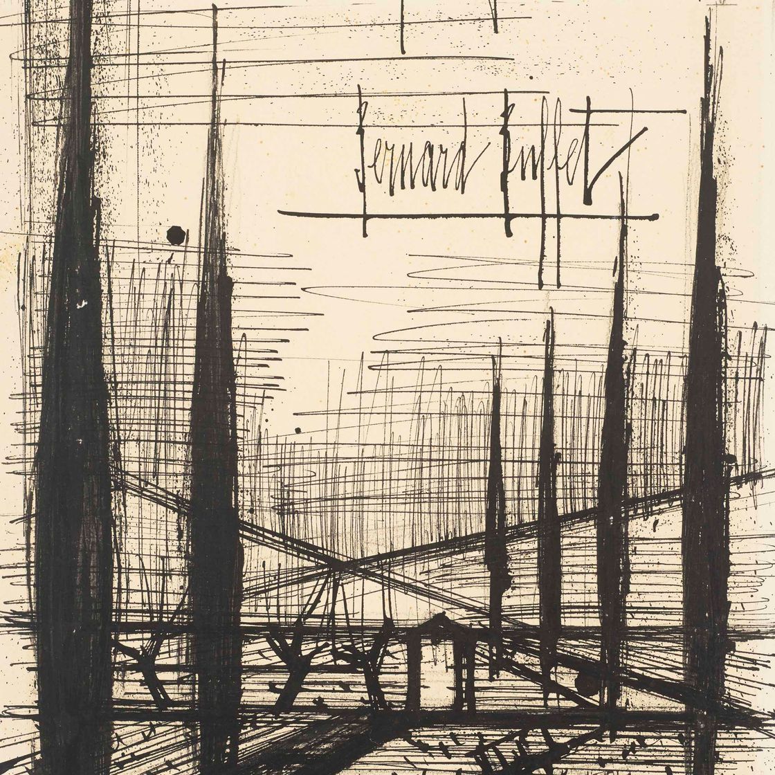 Bernard Buffet — Оплата на Кипре, изображение 1