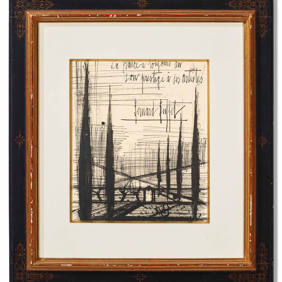 Bernard Buffet — Оплата на Кипре, изображение 2