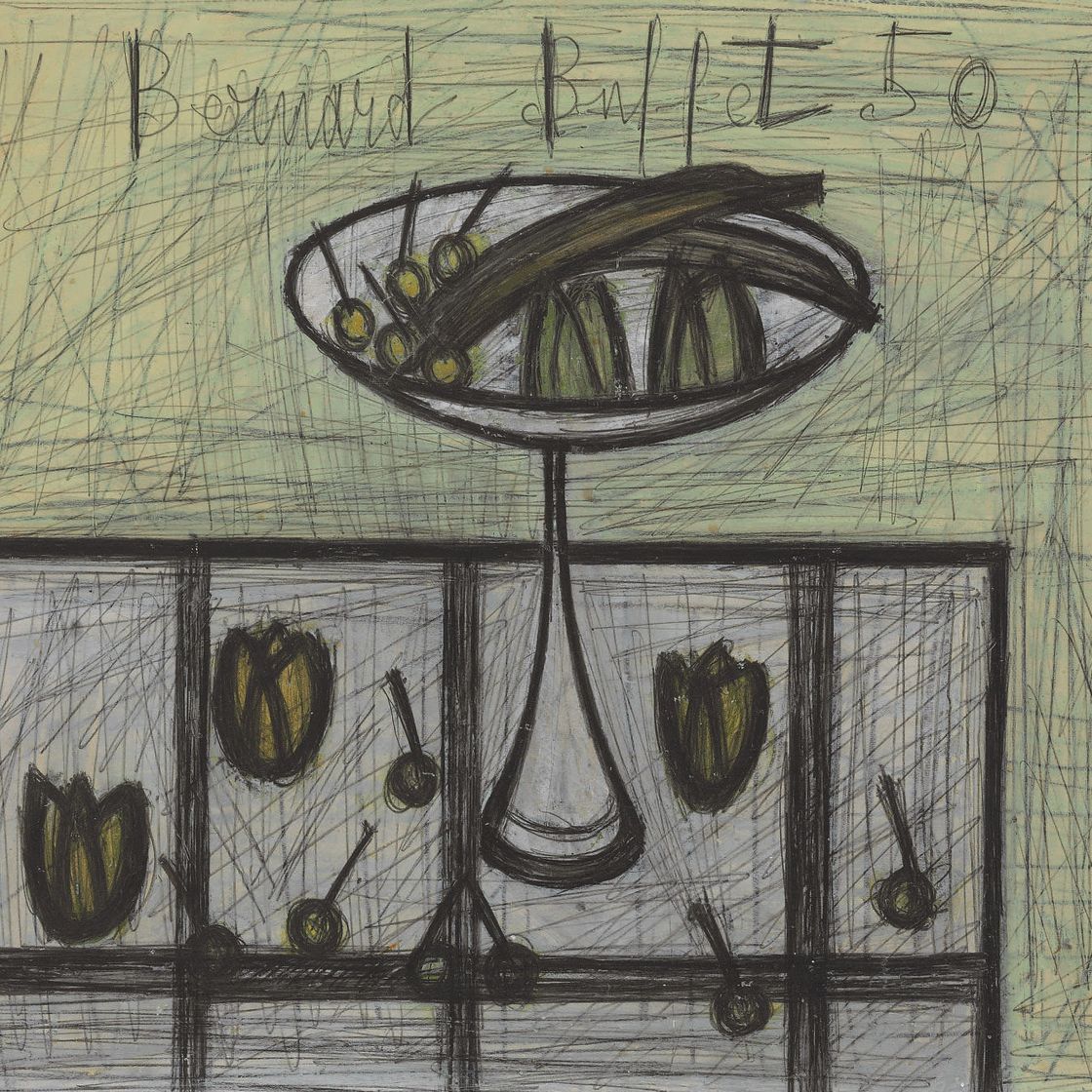 Bernard Buffet — Фрукты без компота