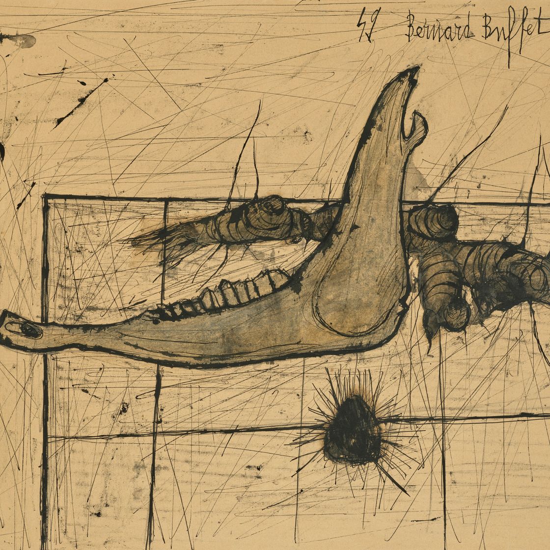 Bernard Buffet — Машуар, Расин, Урсен, изображение 1