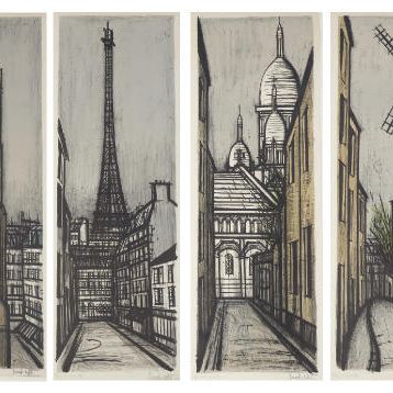 Bernard Buffet — Паравент (Sorlier 116-9)