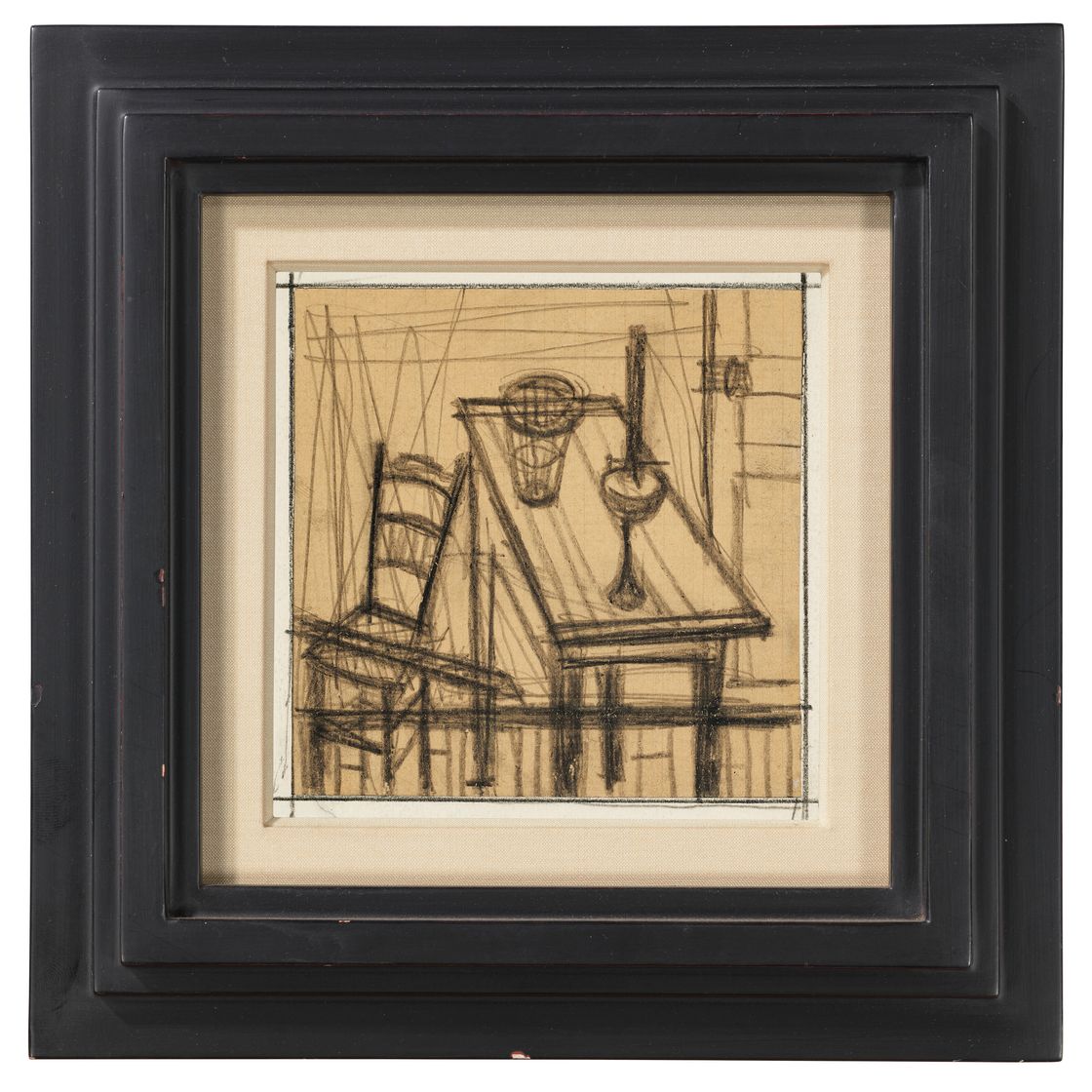 Bernard Buffet — Песни Мальдорора, Столик и шезлонг для гостей, изображение 2