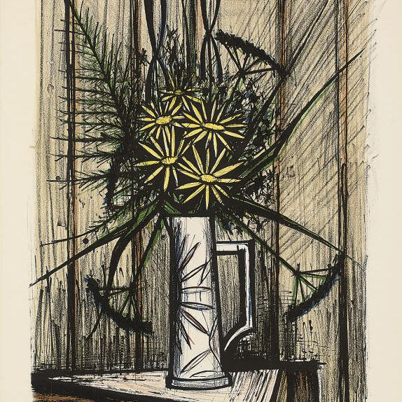 Bernard Buffet — Маргарита и Ирис (Сорлье 196)