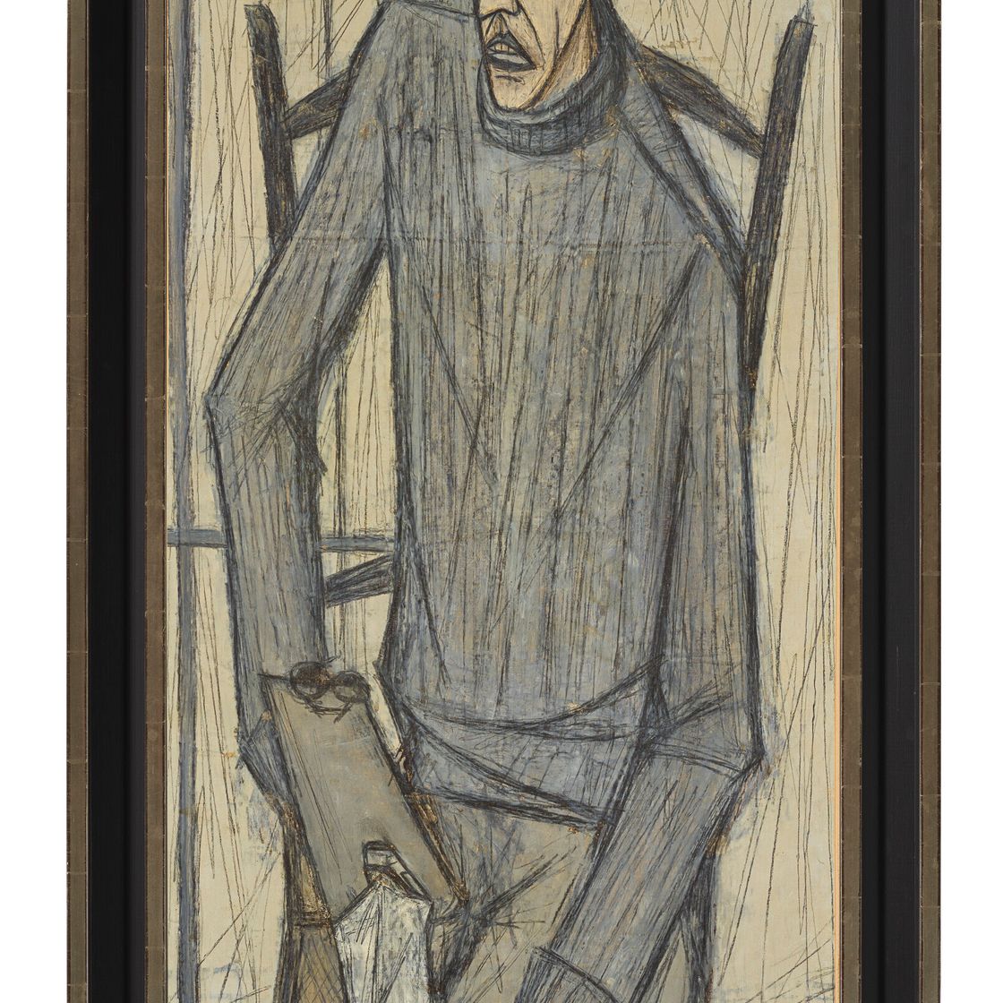 Bernard Buffet — Автопортрет, изображение 2
