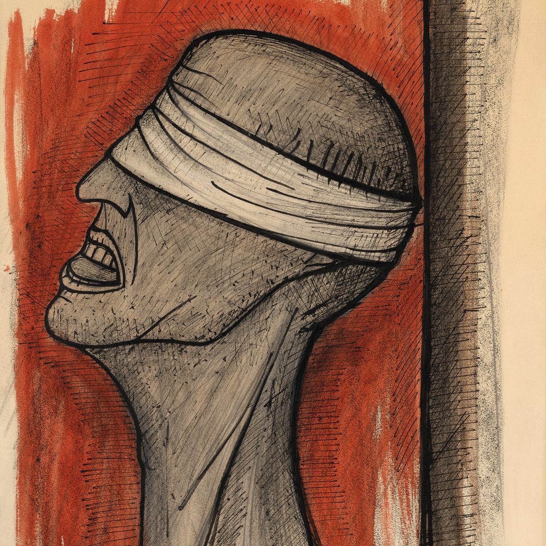Bernard Buffet — Ужас войны "Экзекуция", изображение 1