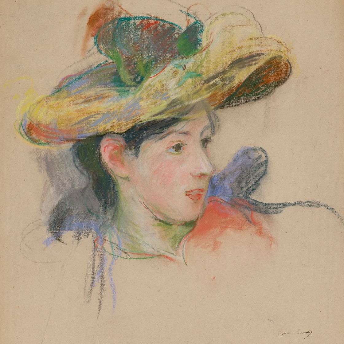 Berthe Morisot — Жанна Понтийон во вводной части, изображение 1