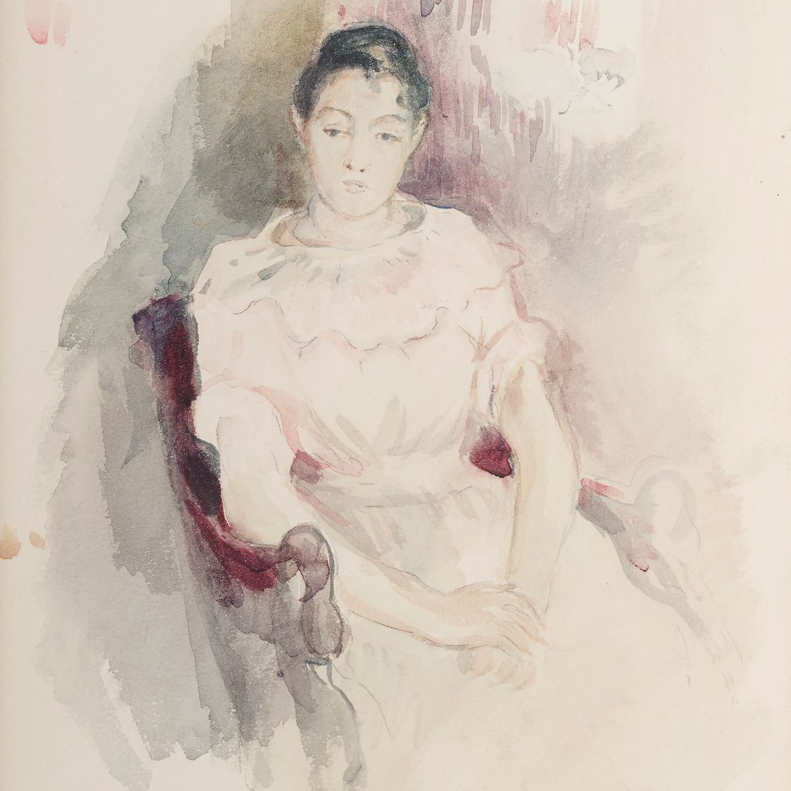 Berthe Morisot — Молодой человек из репозитория, изображение 1