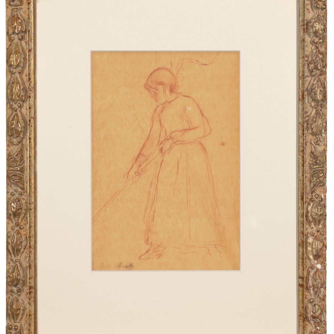 Berthe Morisot — (i) Биби а Вассе (Жюли Мане Руар) (ii) Фанатка, изображение 4