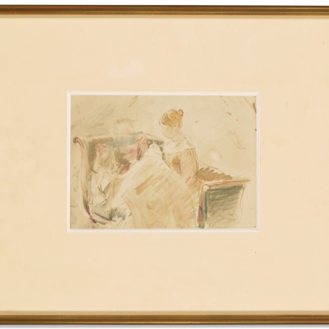 Berthe Morisot — Ла Бродери, изображение 4