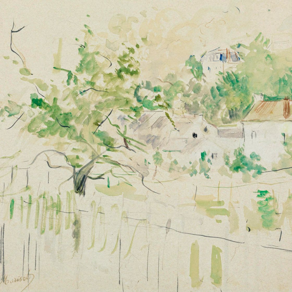 Berthe Morisot — Буживаль