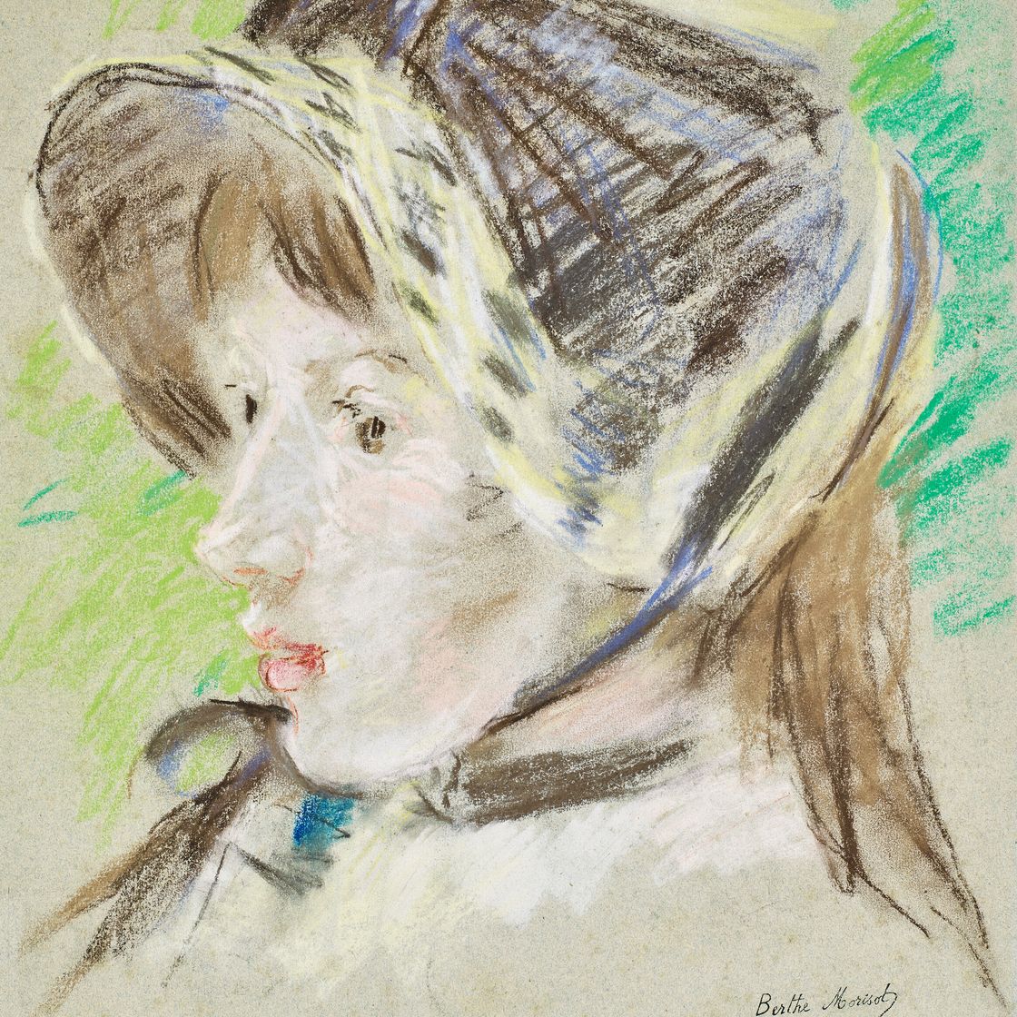 Berthe Morisot — Жанна Понтийон а-ля мойва, изображение 1