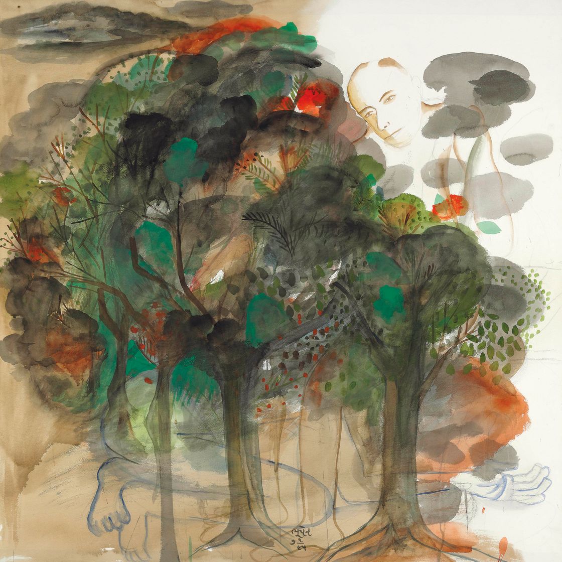 Bhupen Khakhar — Без названия