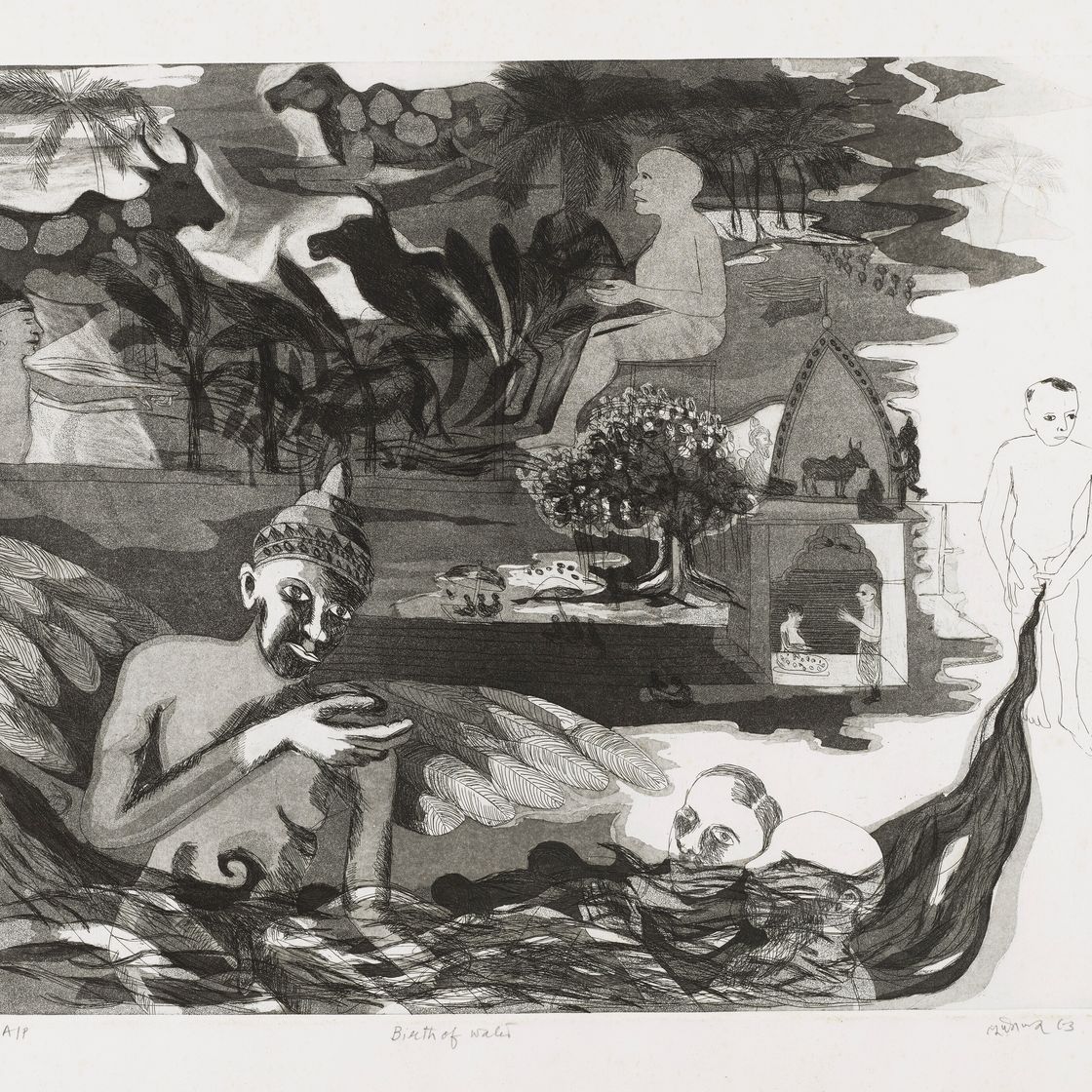 Bhupen Khakhar — Рождение воды
