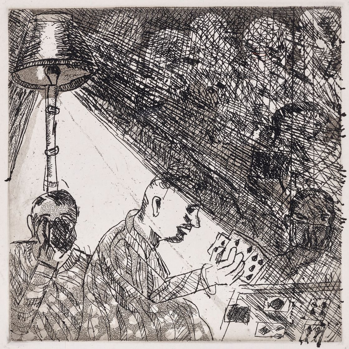 Bhupen Khakhar — Без названия (Открытки); Без названия (Пляж); Лотос, изображение 2