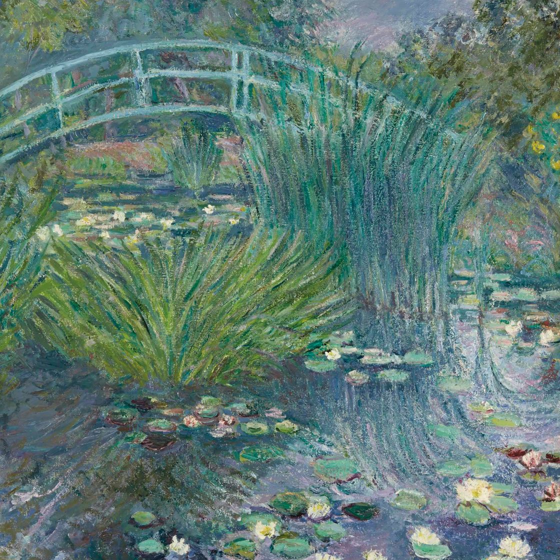 Blanche Hoschedé-Monet — Прогулка по парку Нимфеев (Живерни)