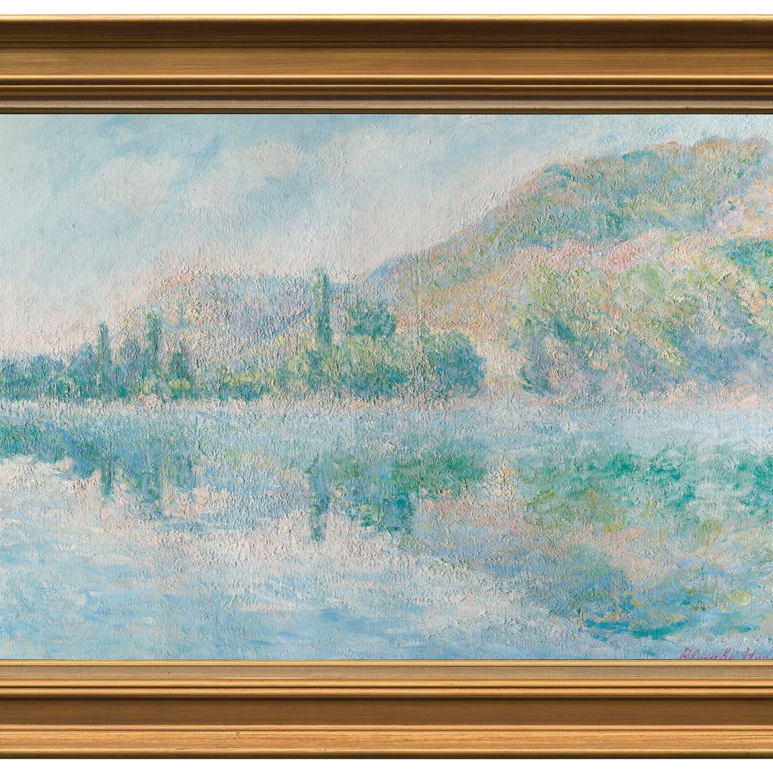 Blanche Hoschedé-Monet — Берега Сены, изображение 4