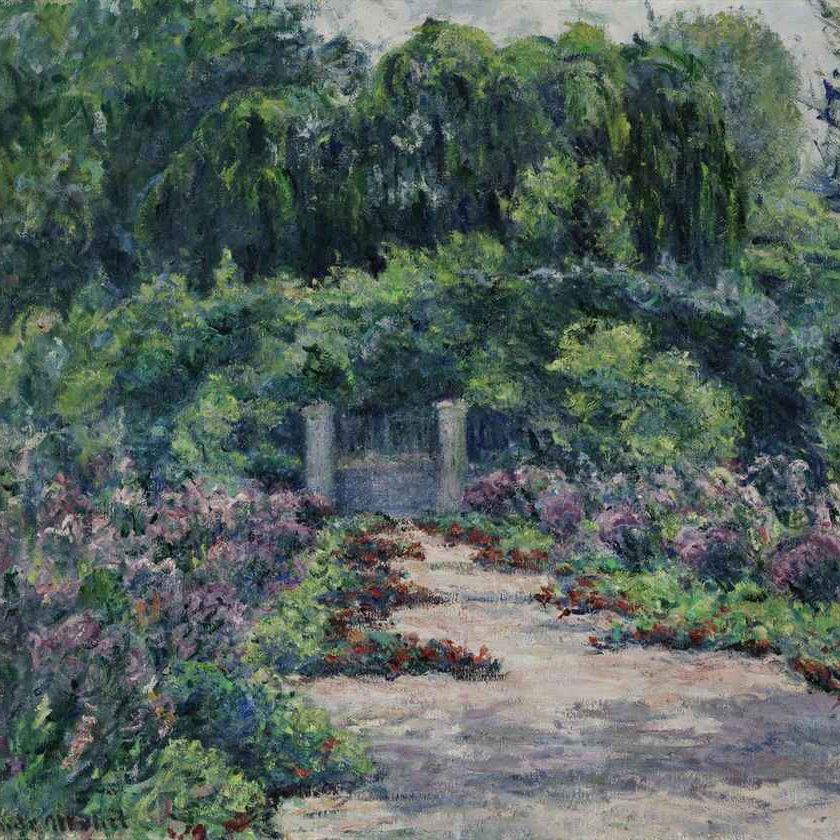Blanche Hoschedé-Monet — В саду