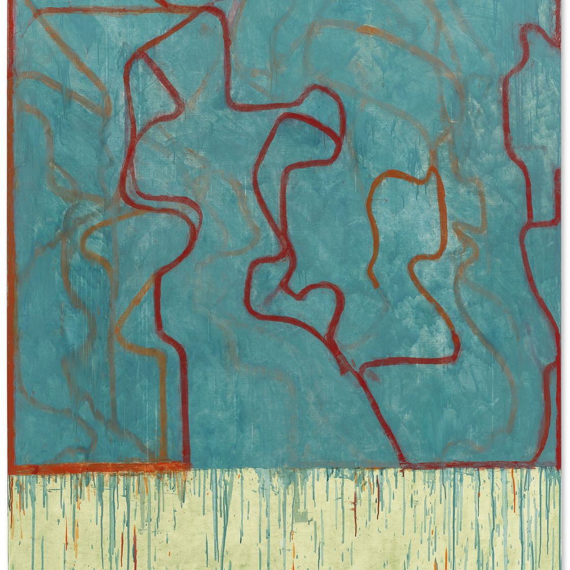 Brice Marden — Бирюзовый цвет Белль, изображение 1