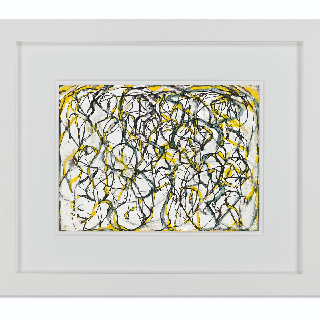 Brice Marden — Крылья бабочки с зеленым, изображение 2