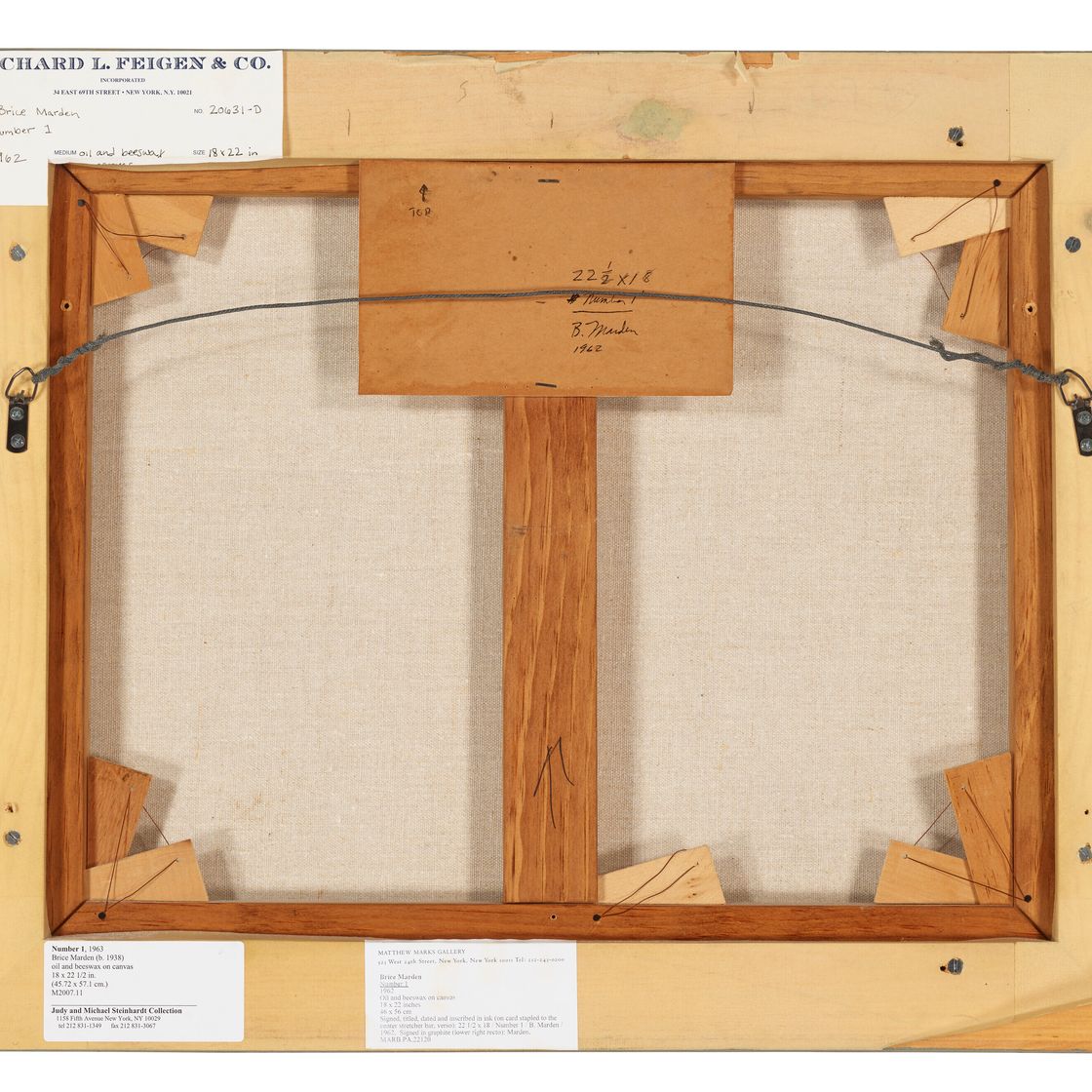 Brice Marden — Число 1, изображение 3