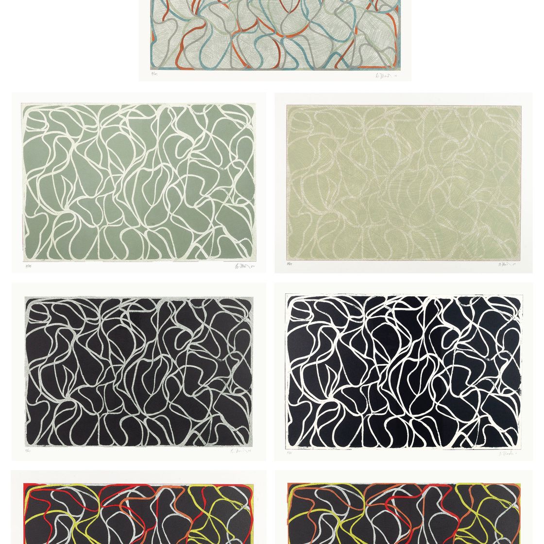 Brice Marden — Музы и забавники, изображение 1
