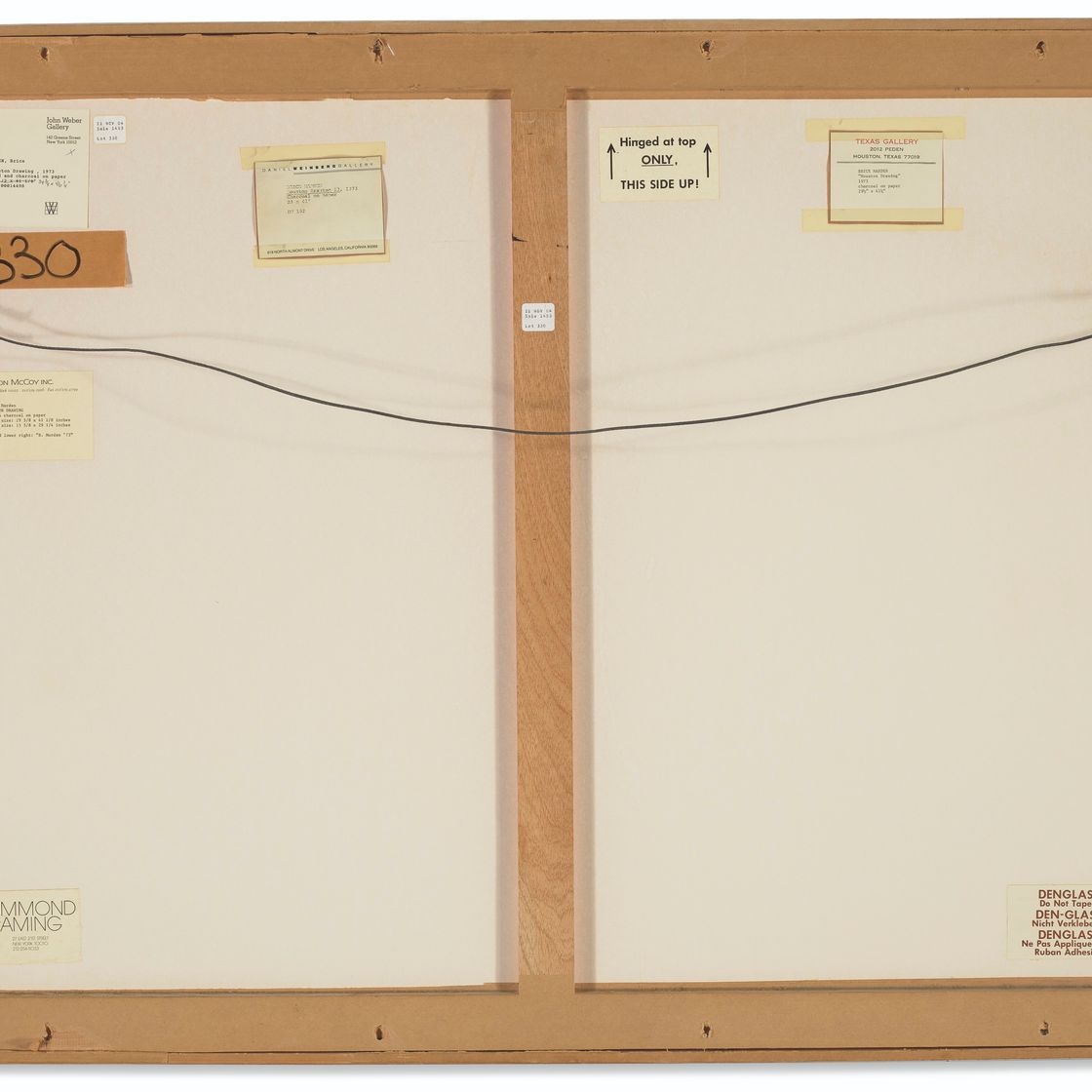 Brice Marden — Хьюстонский рисунок, изображение 3