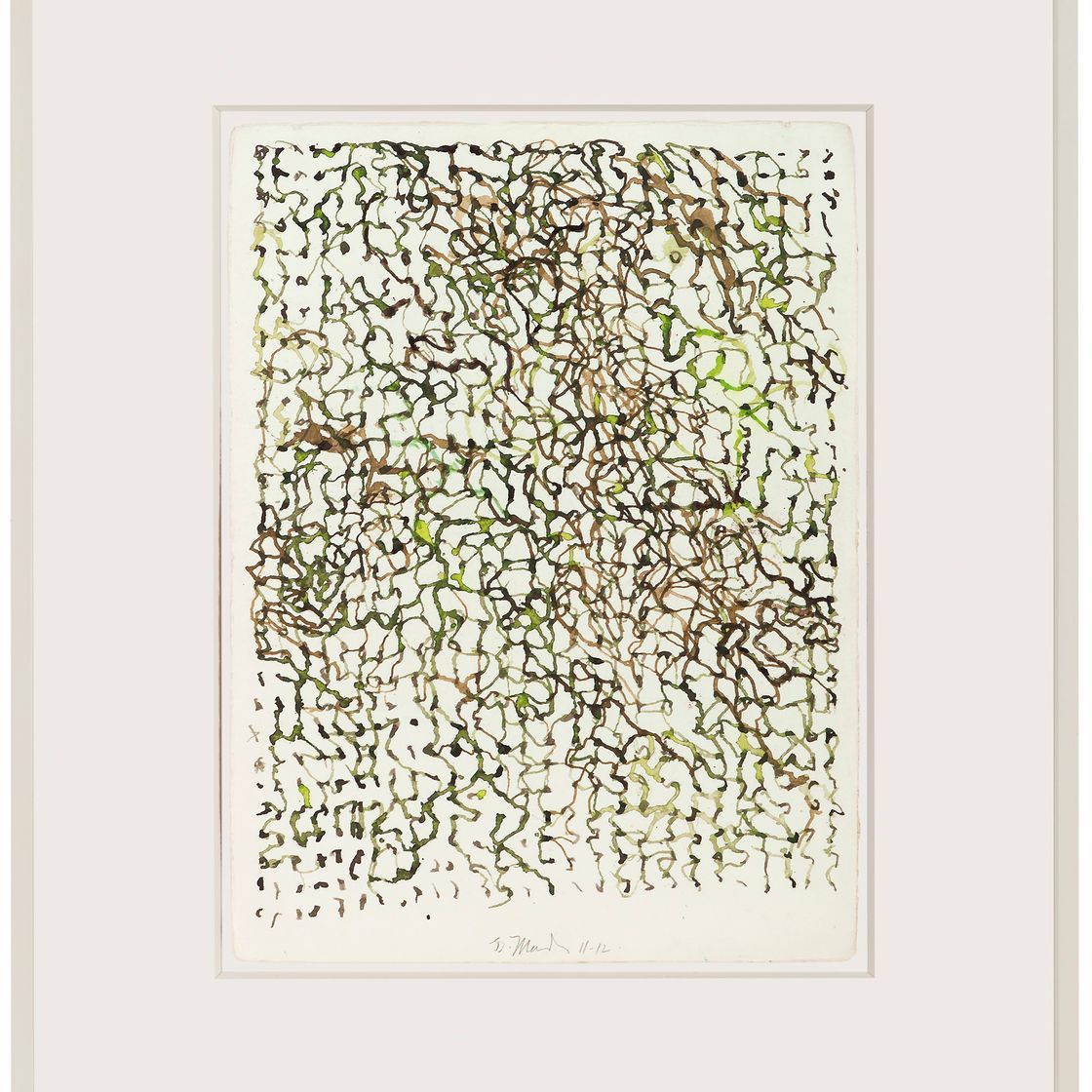 Brice Marden — Африканский рисунок 10, изображение 2